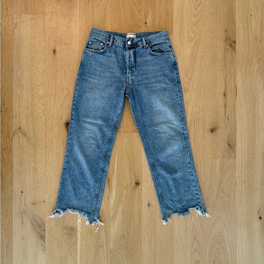 We The Free Maggie Mid Rise Straight Leg Jeans - Size 27